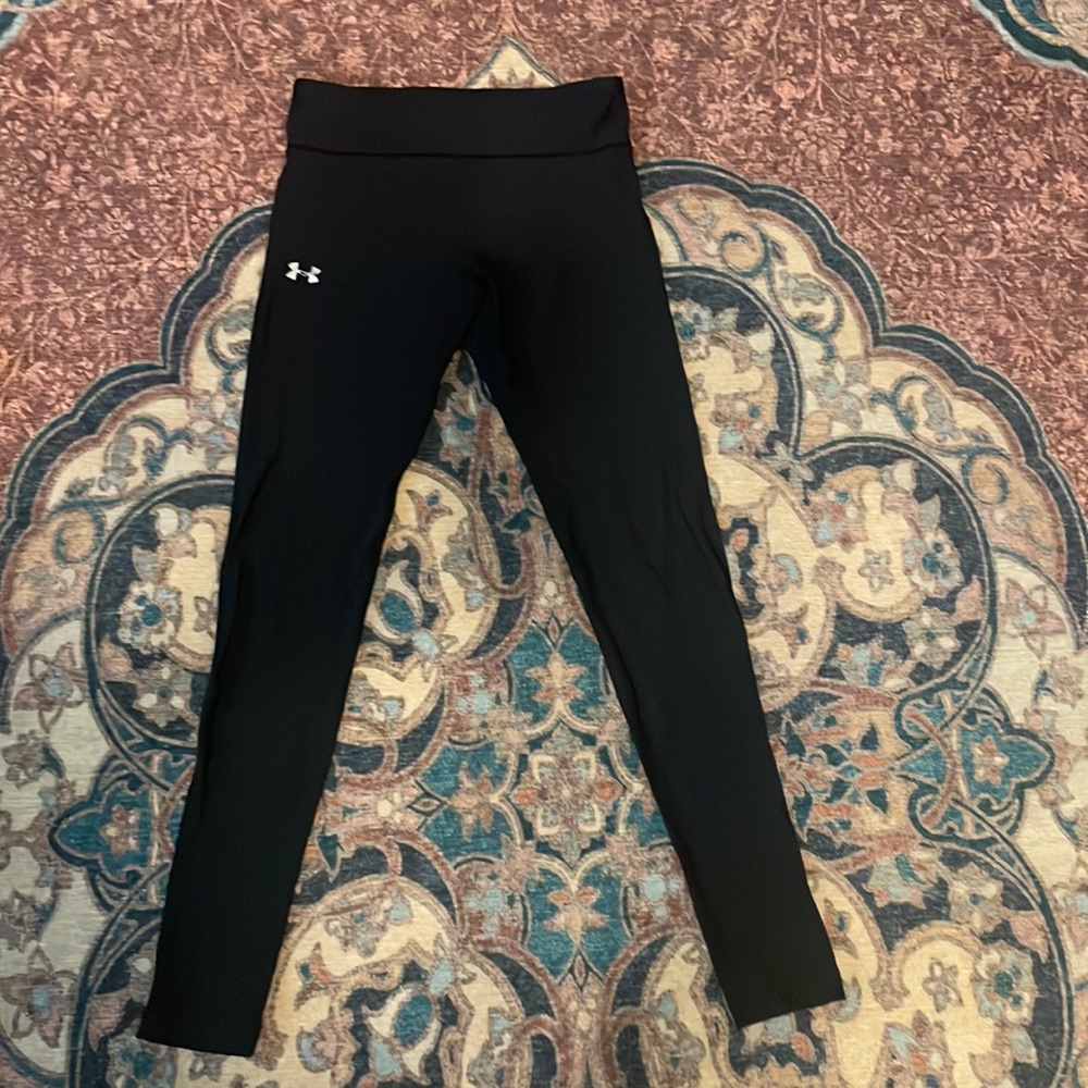 under armor black leggings size medium